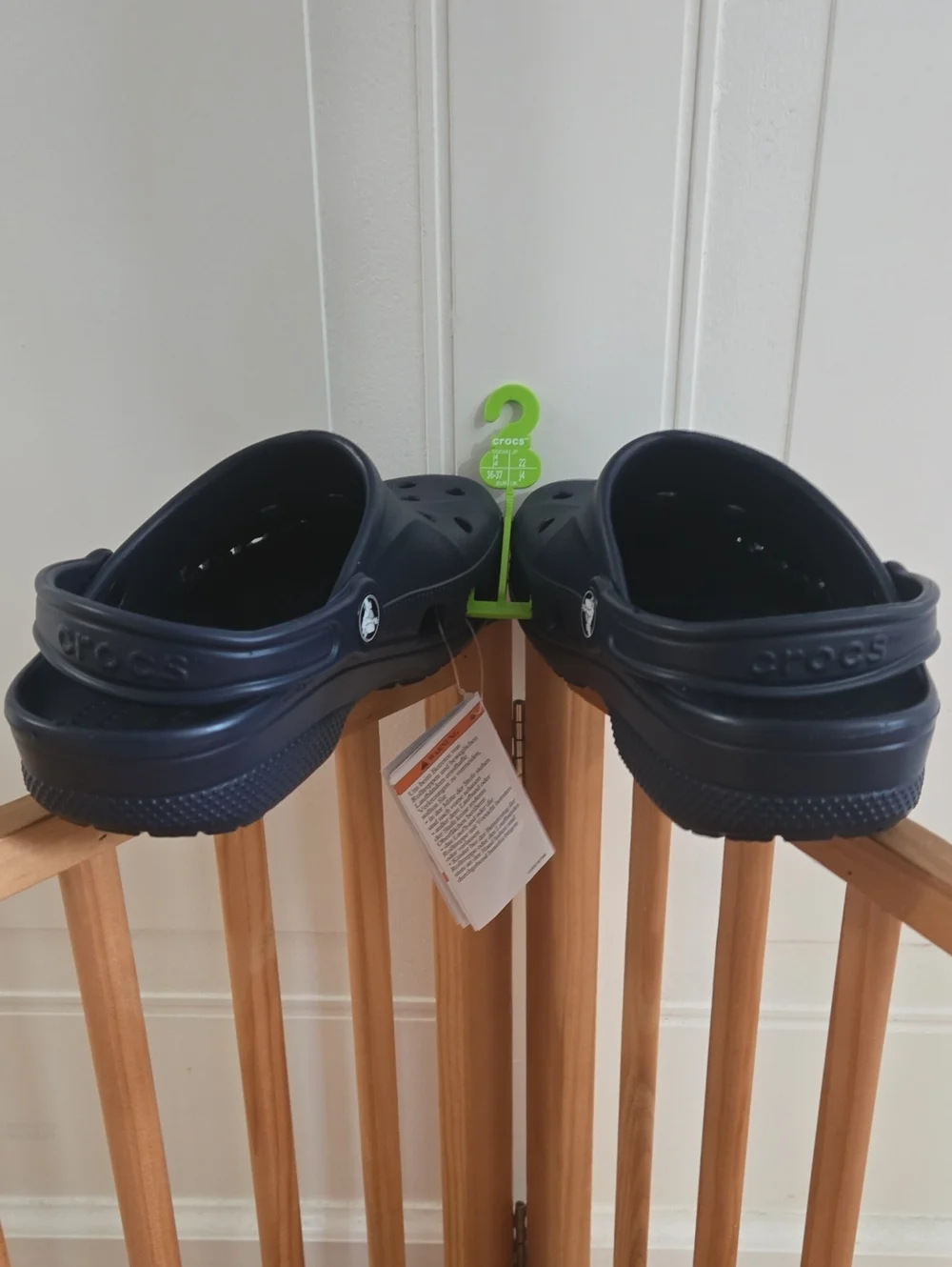 CROCS Kids' Classic Clog in Navy Blue